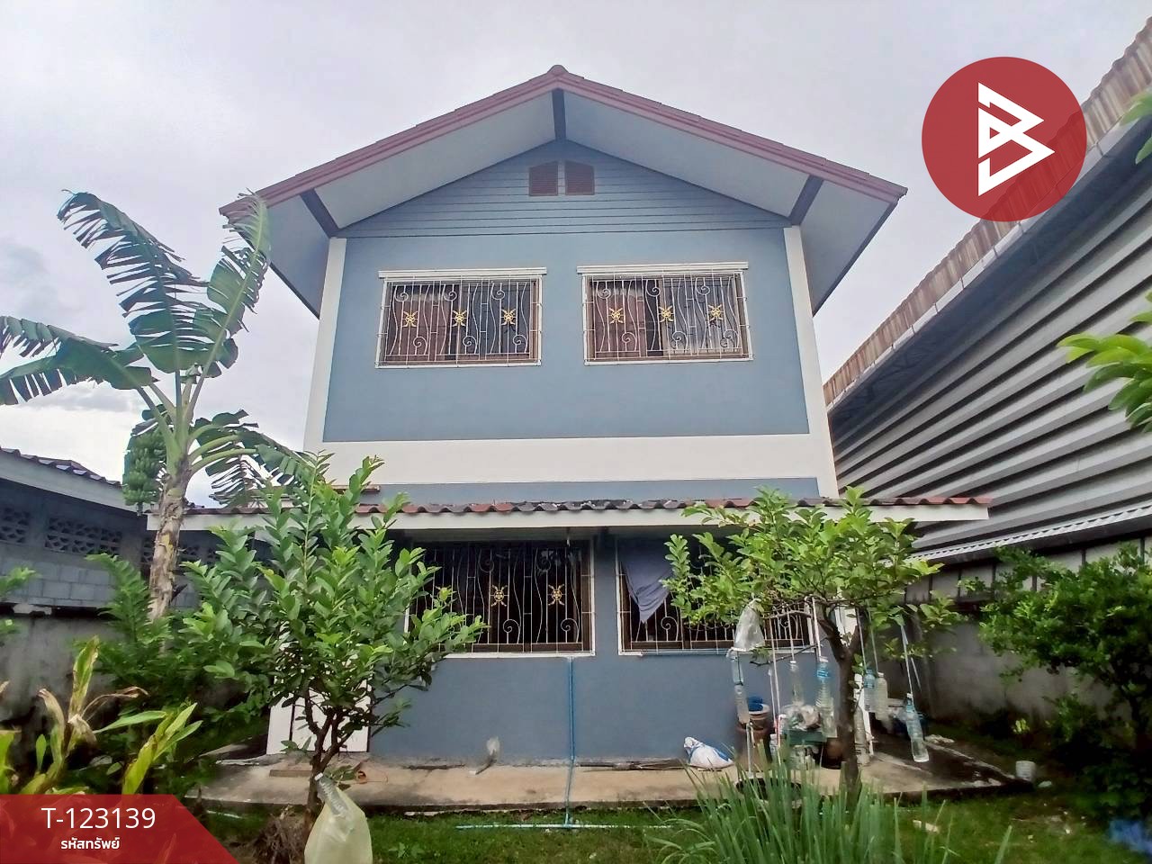 ขายบ้านเดี่ยว 2 ชั้น เนื้อที่ 92 ตารางวา กระทุ่มแบน สมุทรสาคร ทำเลดี 7