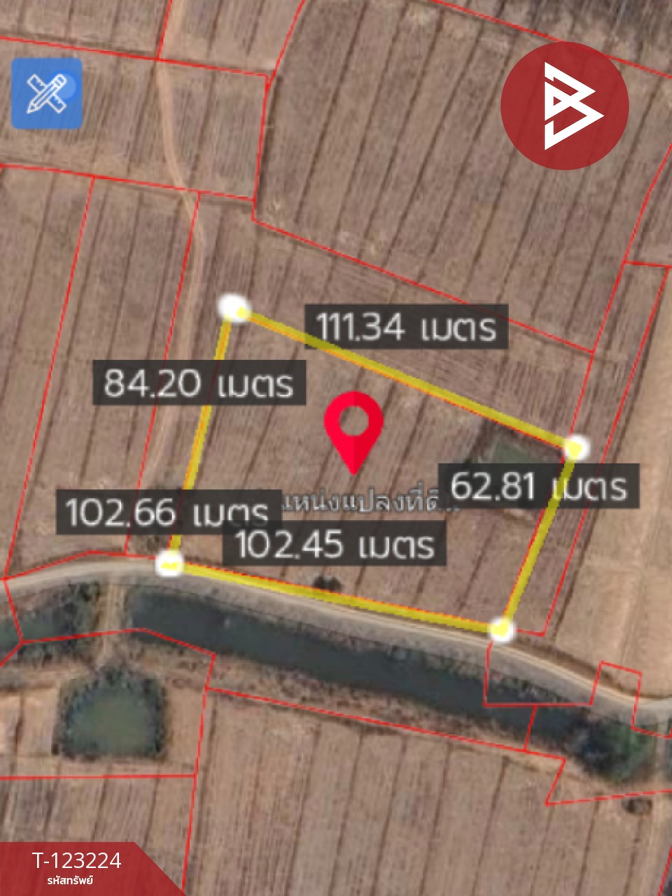 ขายที่ดินเปล่า เนื้อที่ 4 ไร่ 3 งาน 2.5 ตารางวา อ.เทิง เชียงราย 15