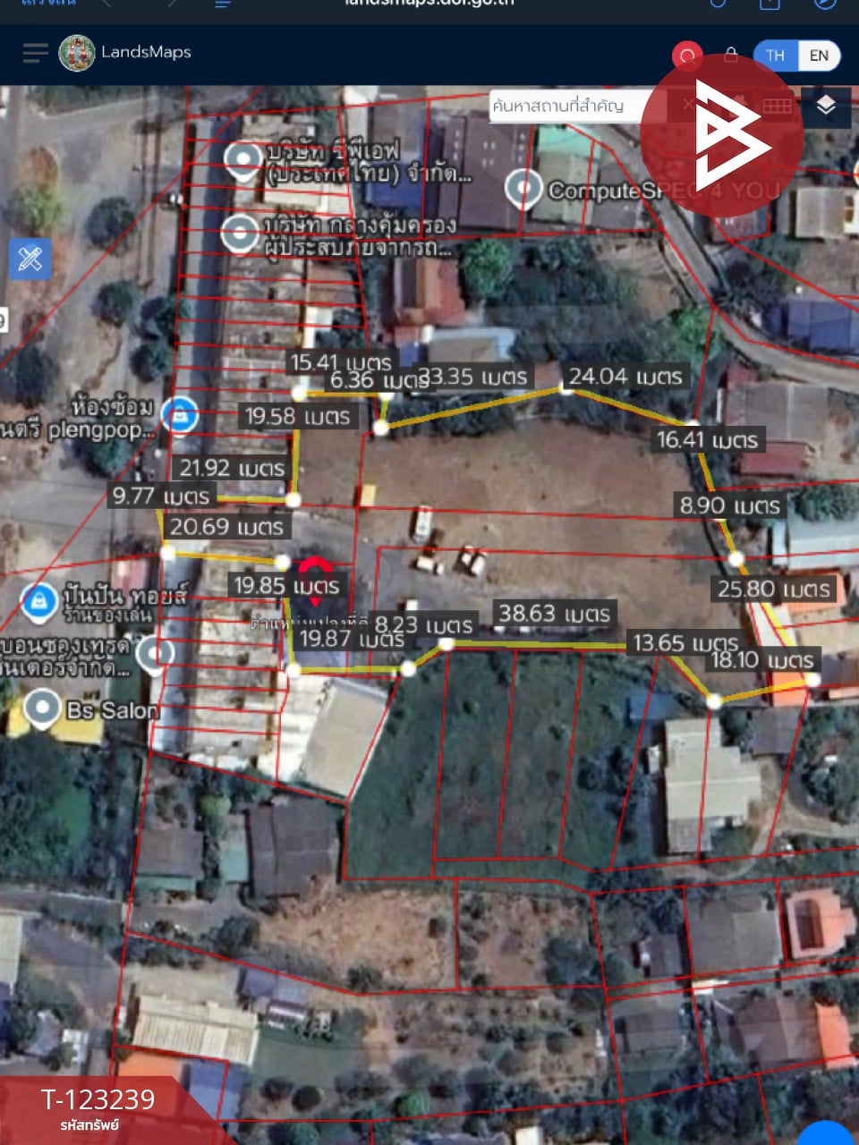 ขายที่ดิน เนื้อที่ 2 ไร่ 82 ตารางวา ต.ย่านซื่อ อ่างทอง โซนตลาดค้าส่ง 10