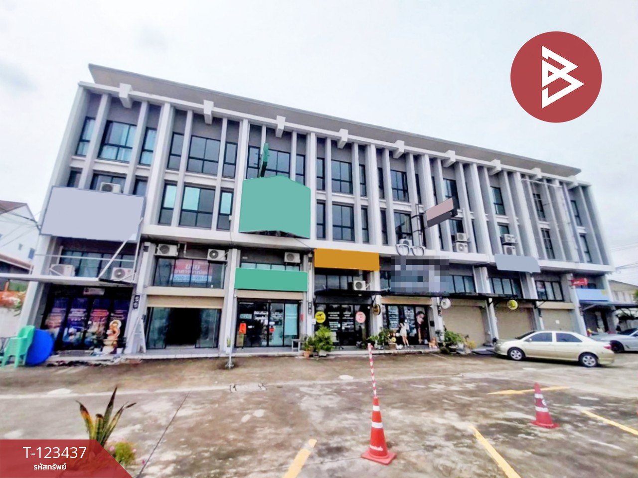 ขายอาคารพาณิชย์ 4 ชั้น เนื้อที่ 20.9 ตร.วา บางเสาธง สมุทรปราการ 1