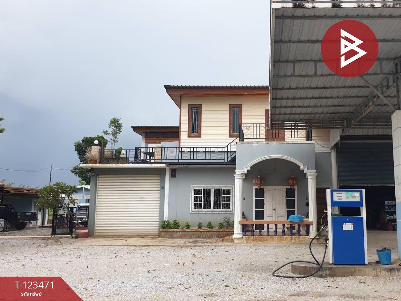 ขายบ้านเดี่ยวพร้อมที่ดิน เนื้อที่ 5 ไร่ 1 งาน 26 ตร.วา ขาณุวรลักษบุรี กำแพงเพชร 1