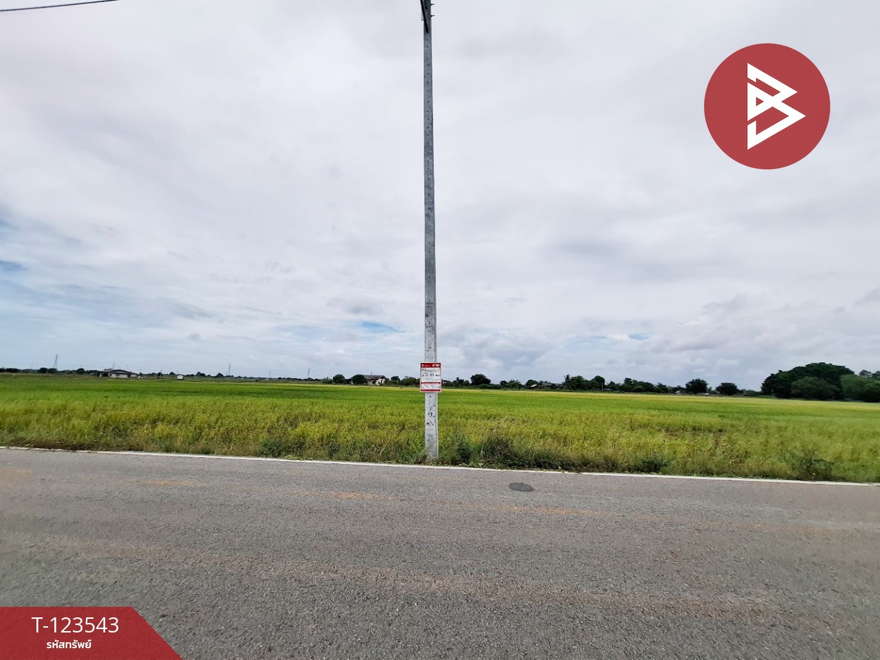 ขายที่ดิน เนื้อที่ 4 ไร่ 27 ตารางวา อ.บ้านโพธิ์ ฉะเชิงเทรา ทำเลดี 1