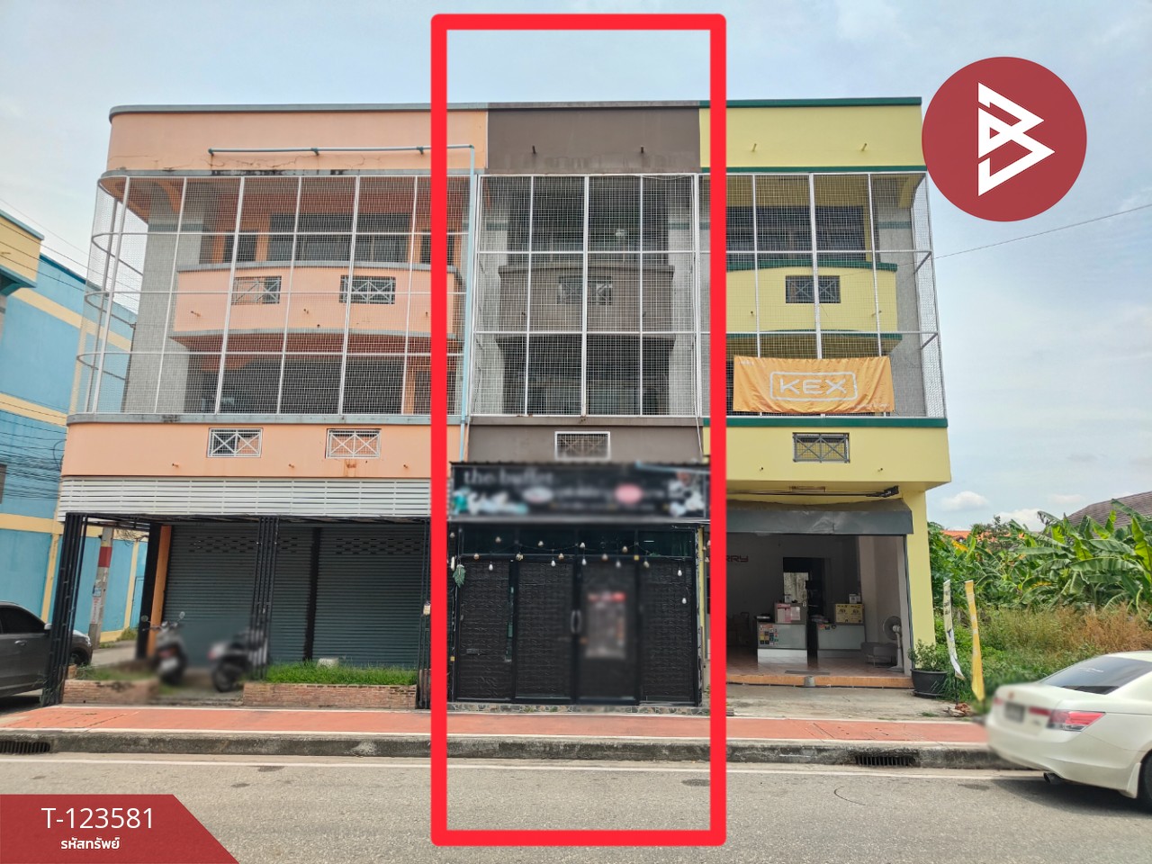 ขายอาคารพาณิชย์ 3 ชั้น เนื้อที่ 18 ตร.วา บางคล้า ฉะเชิงเทรา 1