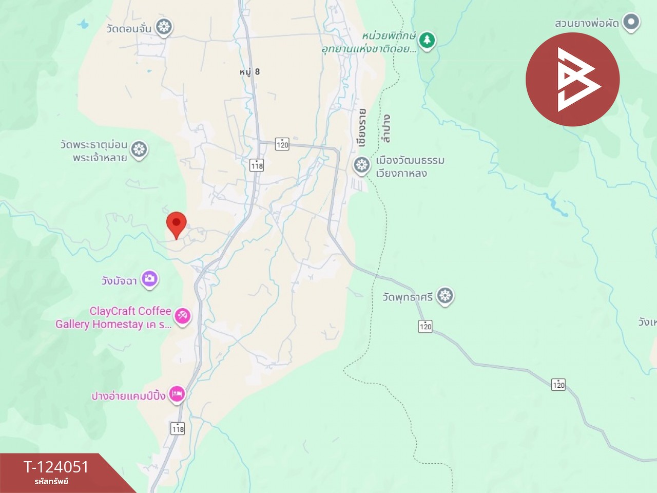 ขายที่ดินพร้อมสิ่งปลูกสร้าง เนื้อที่ 183 ตารางวา ต.แม่เจดีย์ อ.เวียงป่าเป้า จ.เชียงราย 6