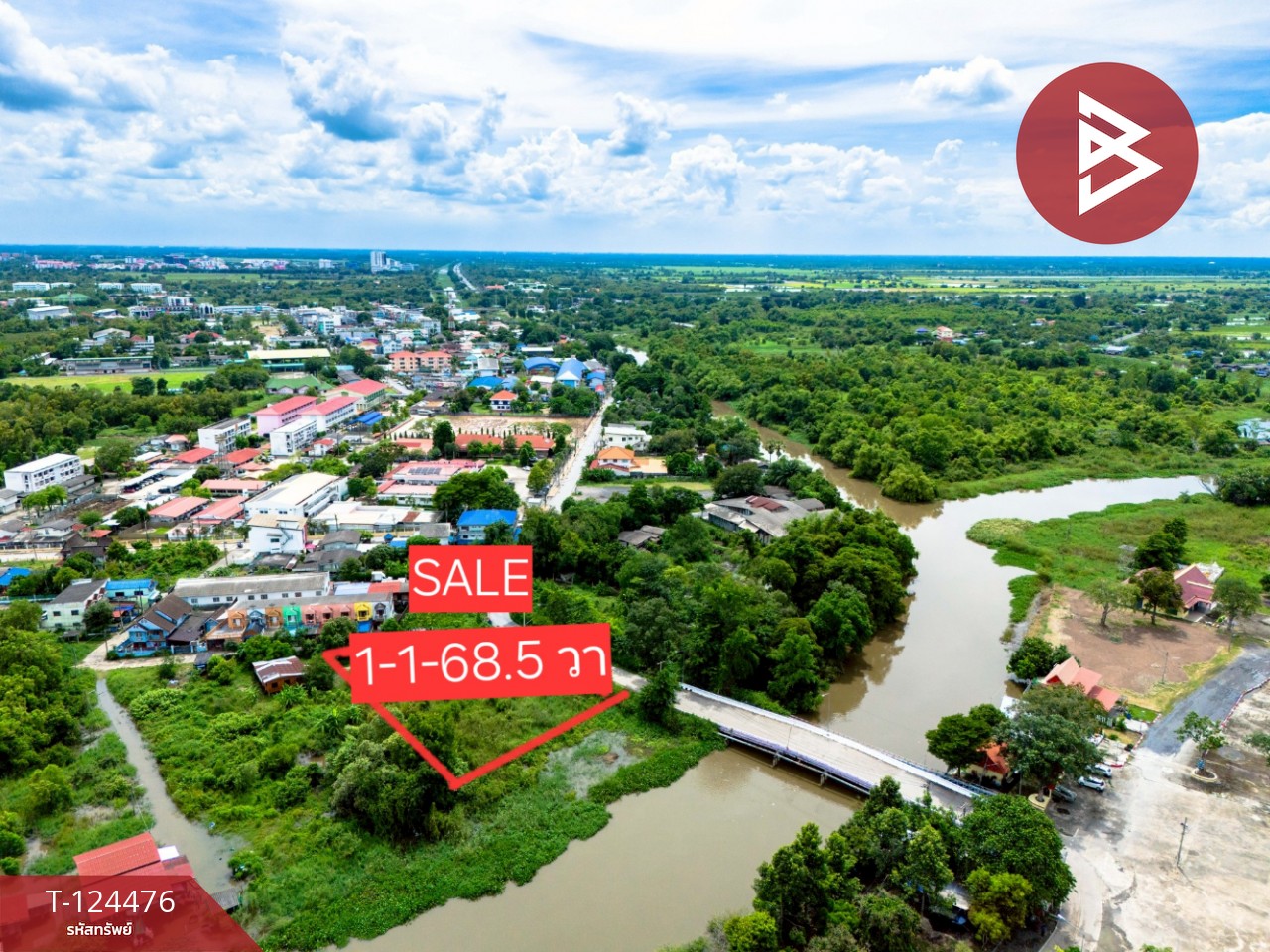 ขายที่ดิน เนื้อที่ 1 ไร่ 1 งาน 68.5 ตร.วา องครักษ์ นครนายก 4