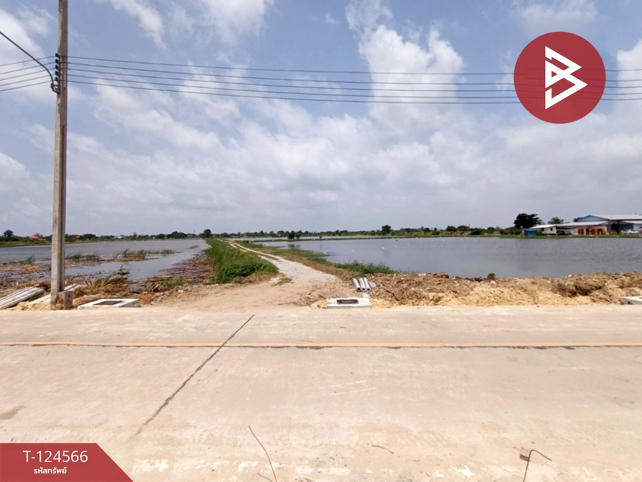 ขายที่ดิน เนื้อที่ 50 ไร่ บางพลี สมุทรปราการ ทำเลดี 6