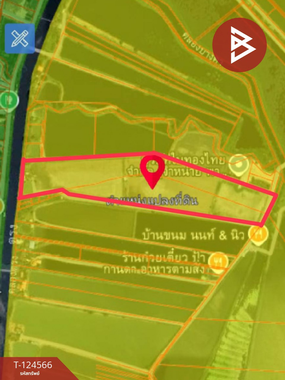 ขายที่ดิน เนื้อที่ 50 ไร่ บางพลี สมุทรปราการ ทำเลดี 8