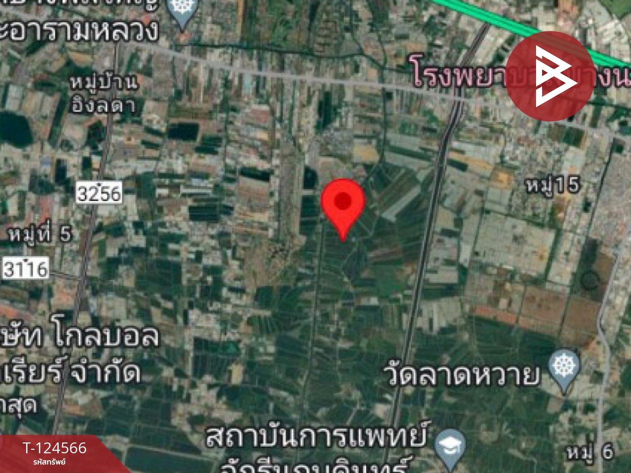 ขายที่ดิน เนื้อที่ 50 ไร่ บางพลี สมุทรปราการ ทำเลดี 10