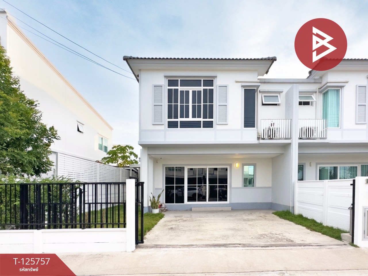 ขายบ้านแฝด หมู่บ้านคิวดิสทริค สุขสวัสดิ์ 76 (Q.District Suksawat 76) สมุทรปราการ บ้านสวย ตกแต่งพร้อมอยู่ 1