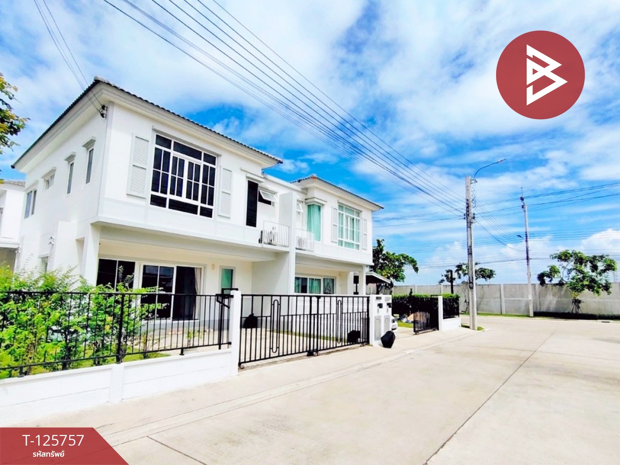 ขายบ้านแฝด หมู่บ้านคิวดิสทริค สุขสวัสดิ์ 76 (Q.District Suksawat 76) สมุทรปราการ บ้านสวย ตกแต่งพร้อมอยู่ 2