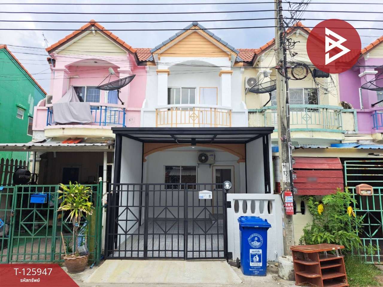 ขายทาวน์เฮ้าส์ โครงการบ้านชายคลอง เทพารักษ์ กม.25 สมุทรปราการ 1