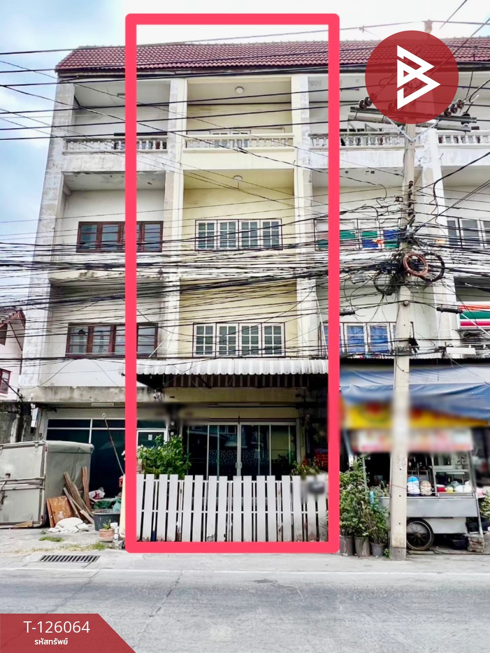 ขายอาคารพาณิชย์  หมู่บ้านศิวภา สุขาประชาสรรค์2 ปากเกร็ด นนทบุรี 1