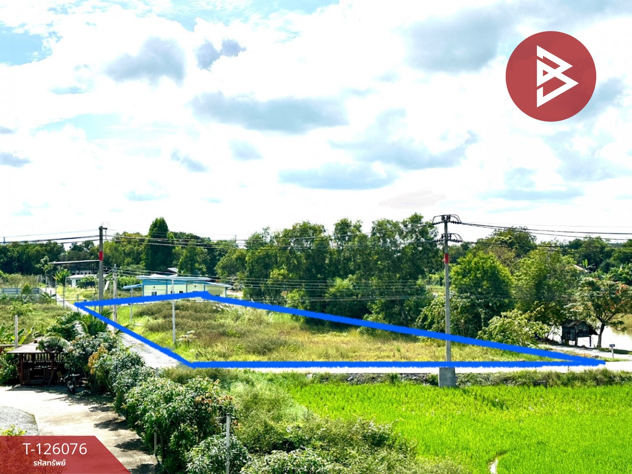 ขายที่ดิน เนื้อที่ 1 ไร่ 1 งาน 86 ตร.วา คลองนครเนื่องเขต ฉะเชิงเทรา 1