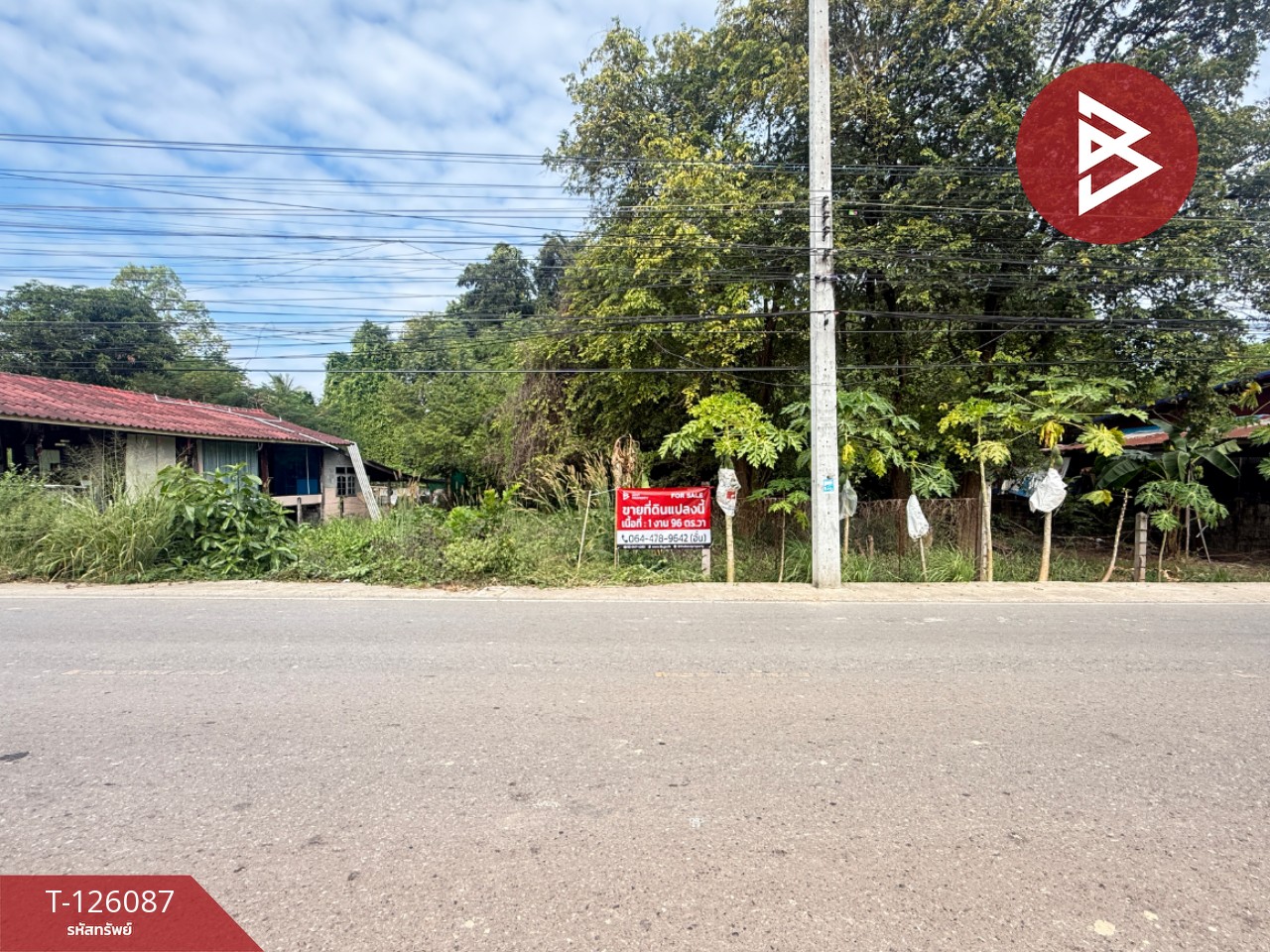 ขายที่ดิน เนื้อที่ 1 งาน 96 ตร.วา บ้านจั่น อุดรธานี 2