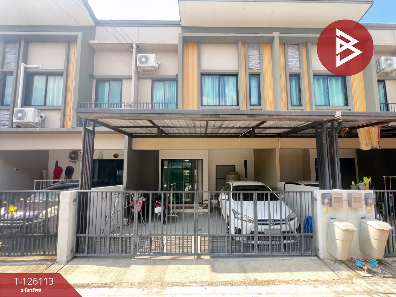 ขายทาวน์เฮ้าส์ หมู่บ้านเอสเกต ทาวน์ ราชพฤกษ์-345 บางบัวทอง นนทบุรี 1