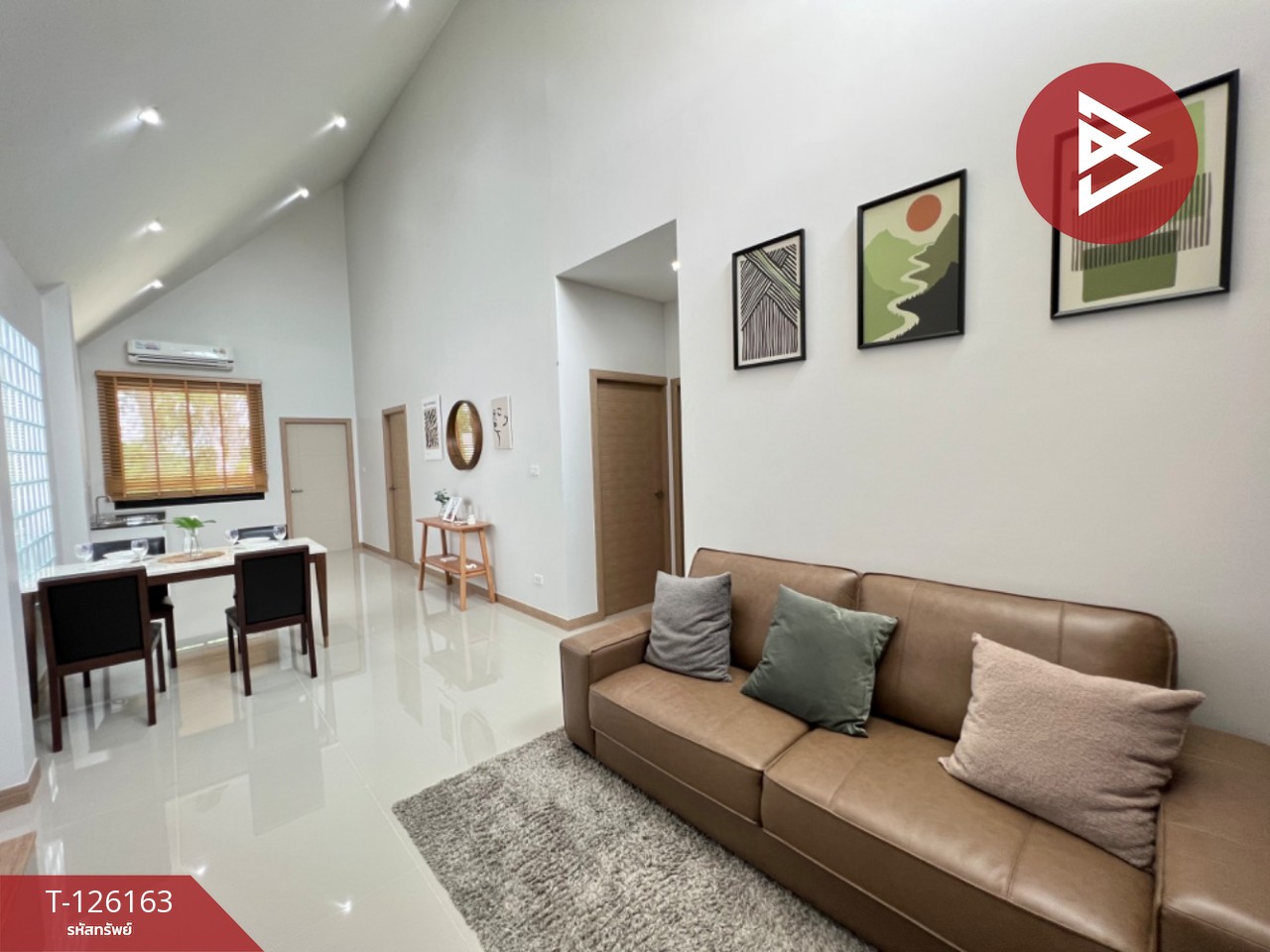 ขายบ้านเดี่ยวชั้นเดียว โครงการบ้านพิธา เนื้อที่ 43.5 ตร.วา ถนนขาด นครปฐม 9