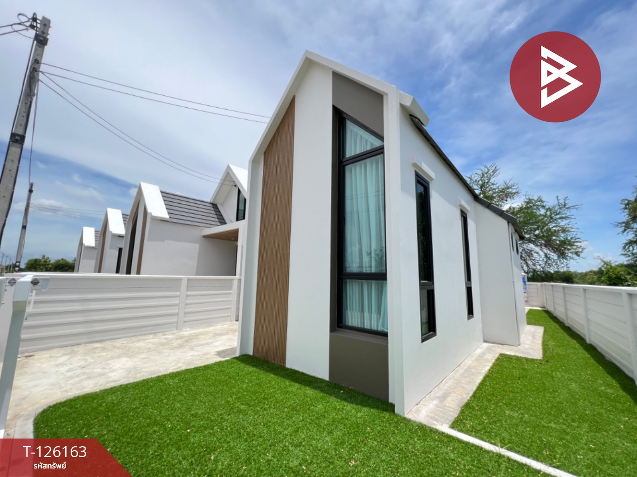 ขายบ้านเดี่ยวชั้นเดียว โครงการบ้านพิธา เนื้อที่ 43.5 ตร.วา ถนนขาด นครปฐม 4