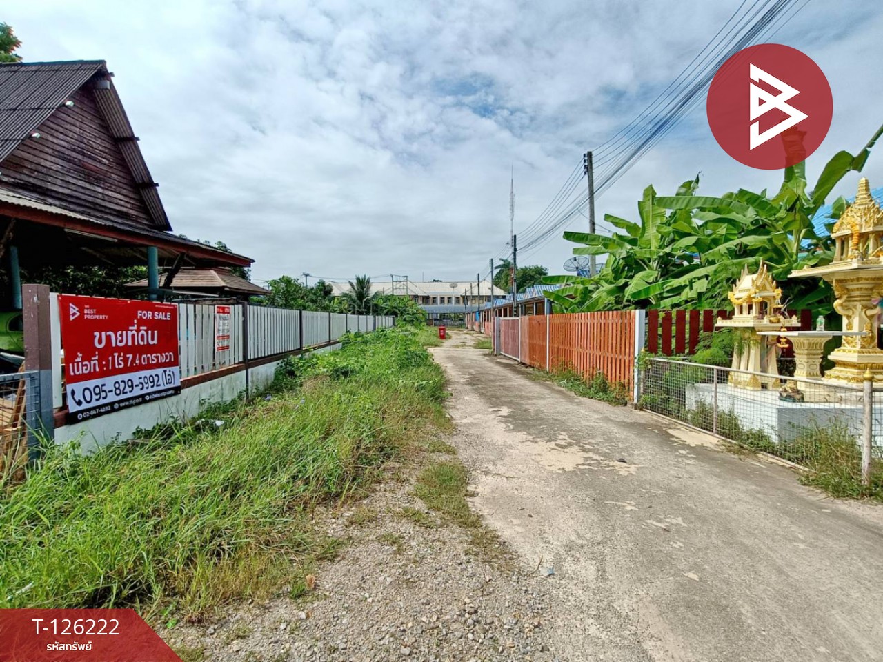 ขายที่ดิน เนื้อที่ 1 ไร่ 7.4 ตร.วา บางคนที สมุทรสงคราม 1