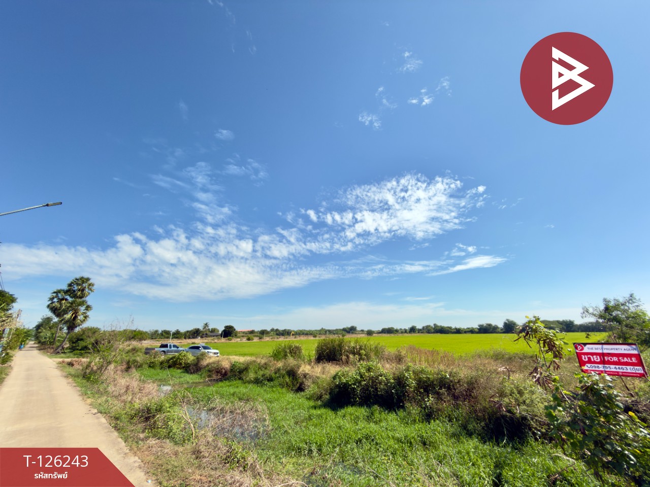 ขายที่ดินแปลงสวย เนื้อที่ 3 ไร่ บ้านโพธิ์ ฉะเชิงเทรา 2