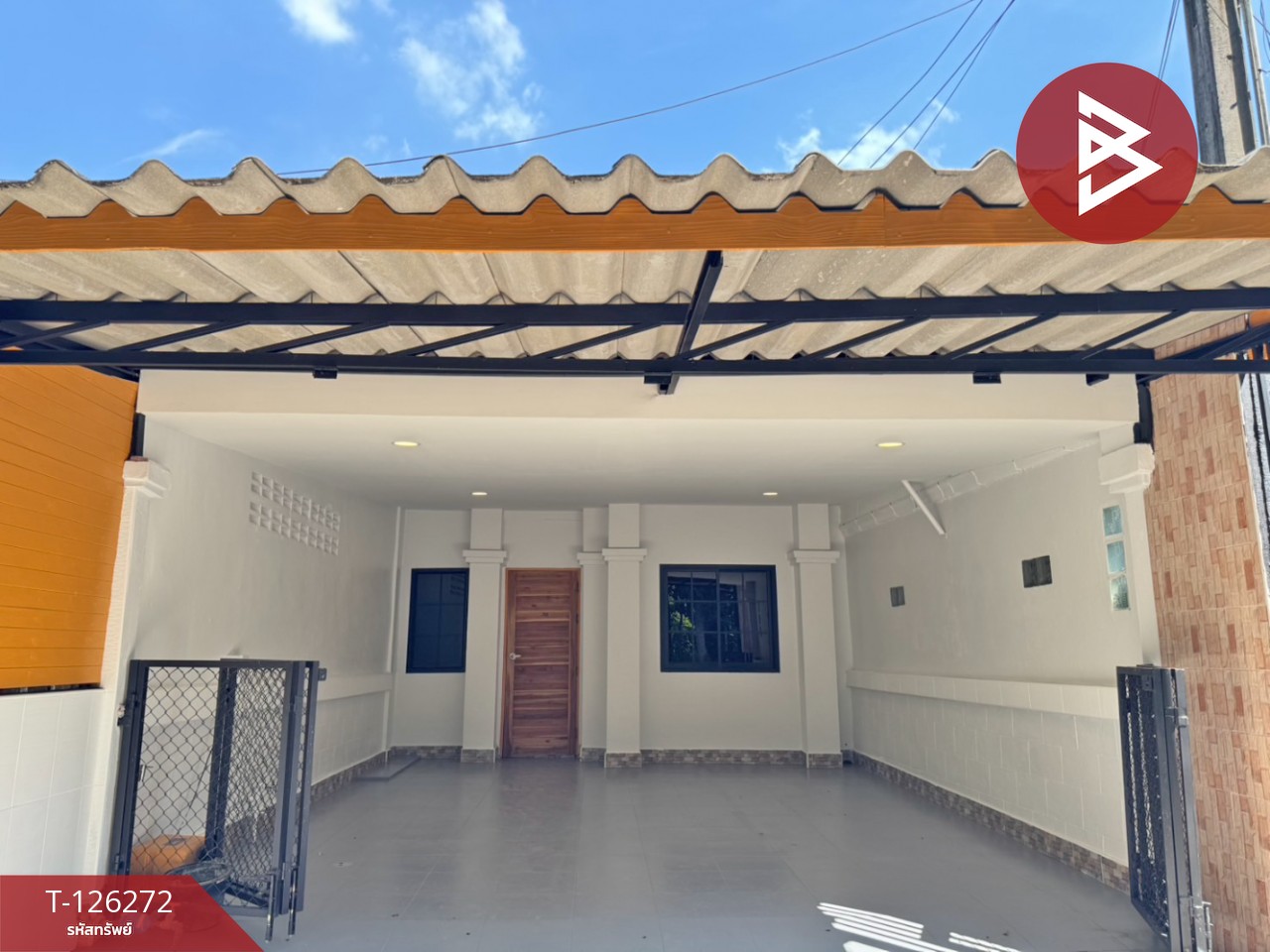 ขายทาวน์เฮ้าส์ 1 ชั้น เนื้อที่ 20.5 ตร.วา เกาะขวาง จันทบุรี 1