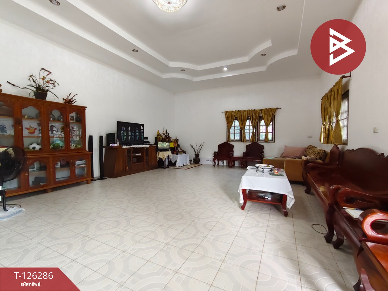 ขายบ้านเดี่ยวพร้อมที่ดิน เนื้อที่ 1 ไร่ 2 งาน 13 ตารางวา  เกาะสำโรง กาญจนบุรี 5