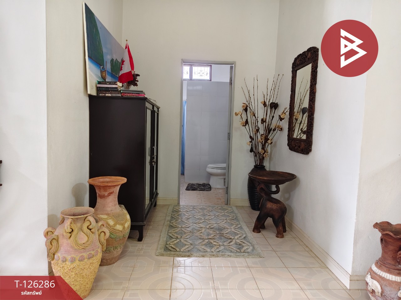 ขายบ้านเดี่ยวพร้อมที่ดิน เนื้อที่ 1 ไร่ 2 งาน 13 ตารางวา  เกาะสำโรง กาญจนบุรี 11