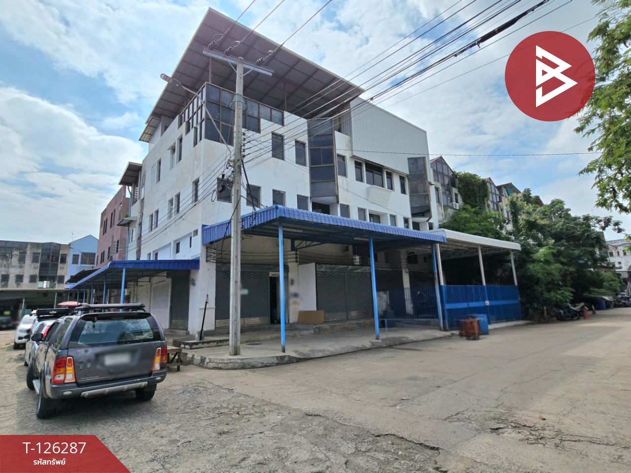 ขายอาคารพาณิชย์ 2 คูหา หมู่บ้านซิตี้วิลเลจ บางปู (City Village Bangpu) สมุทรปราการ ทำเลดี อยู่ใกล้ นิคมอุตสาหกรรมบางปู 2