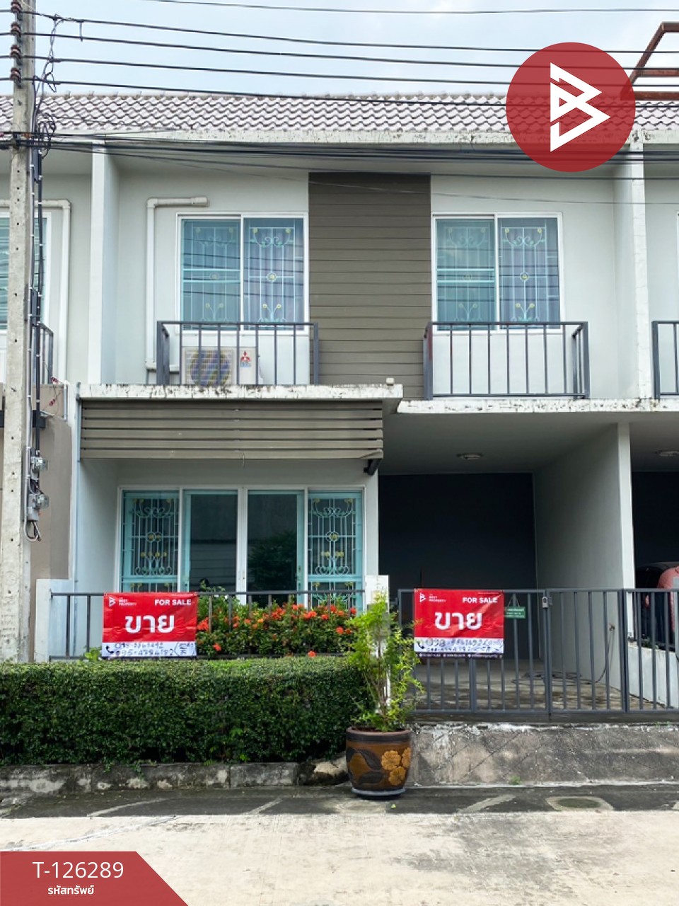 ขายทาวน์เฮ้าส์ หมู่บ้านเดอะคัลเลอร์ส บางนา กม.10 บางพลี สมุทรปราการ 2