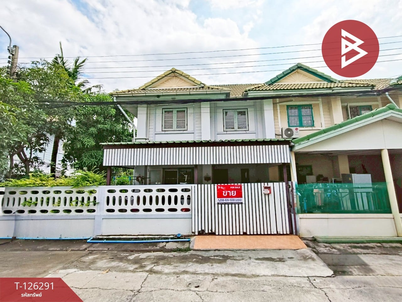 ขายทาวน์เฮ้าส์ หมู่บ้านพฤกษา 15 บางพลี-ตำหรุ สมุทรปราการ พร้อมอยู่ 1