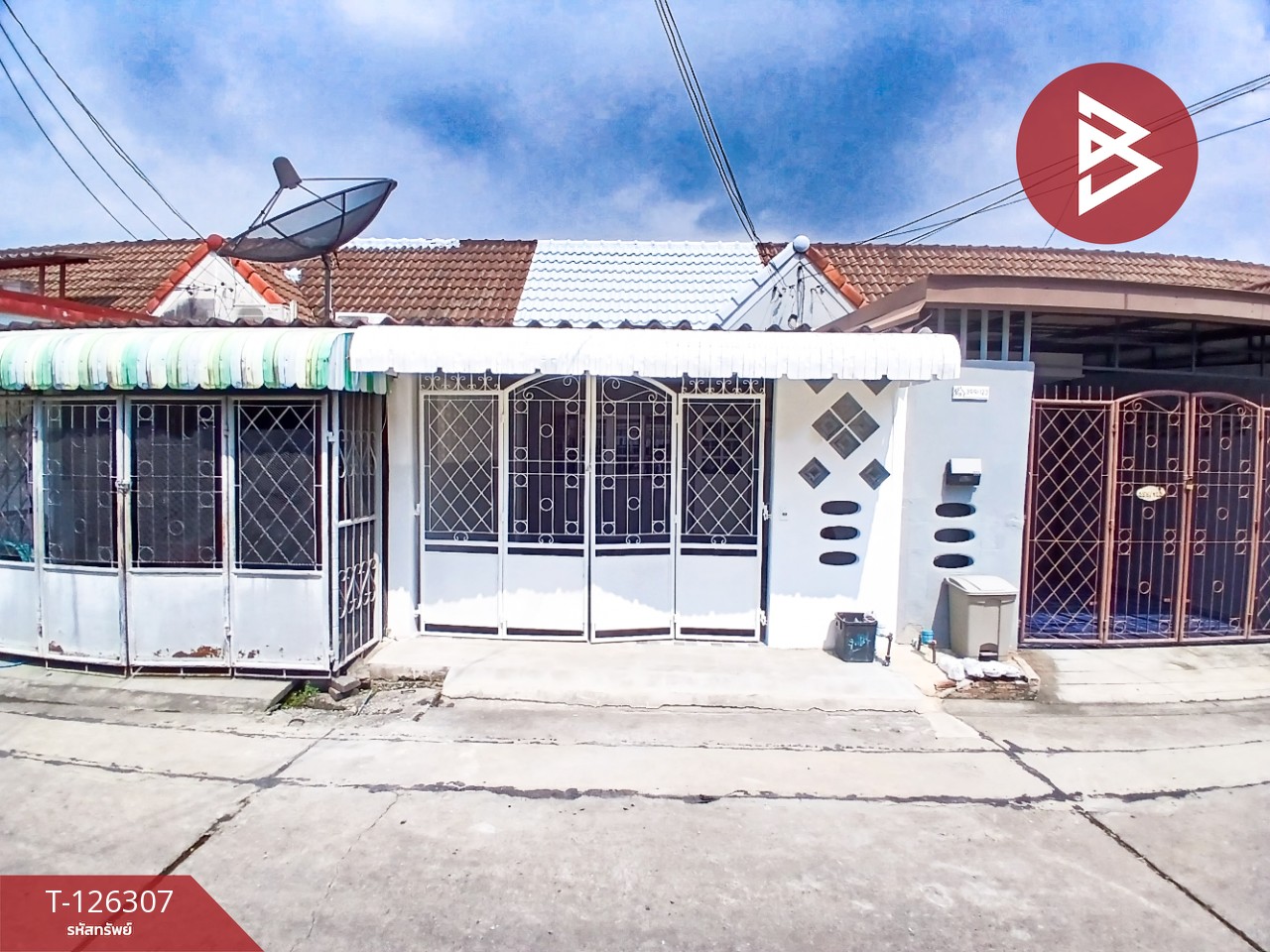 ขายทาวน์เฮ้าส์ชั้นเดียว หมู่บ้านพงษ์สกุลวิลล่า 2 แพรกษา สมุทรปราการ 1