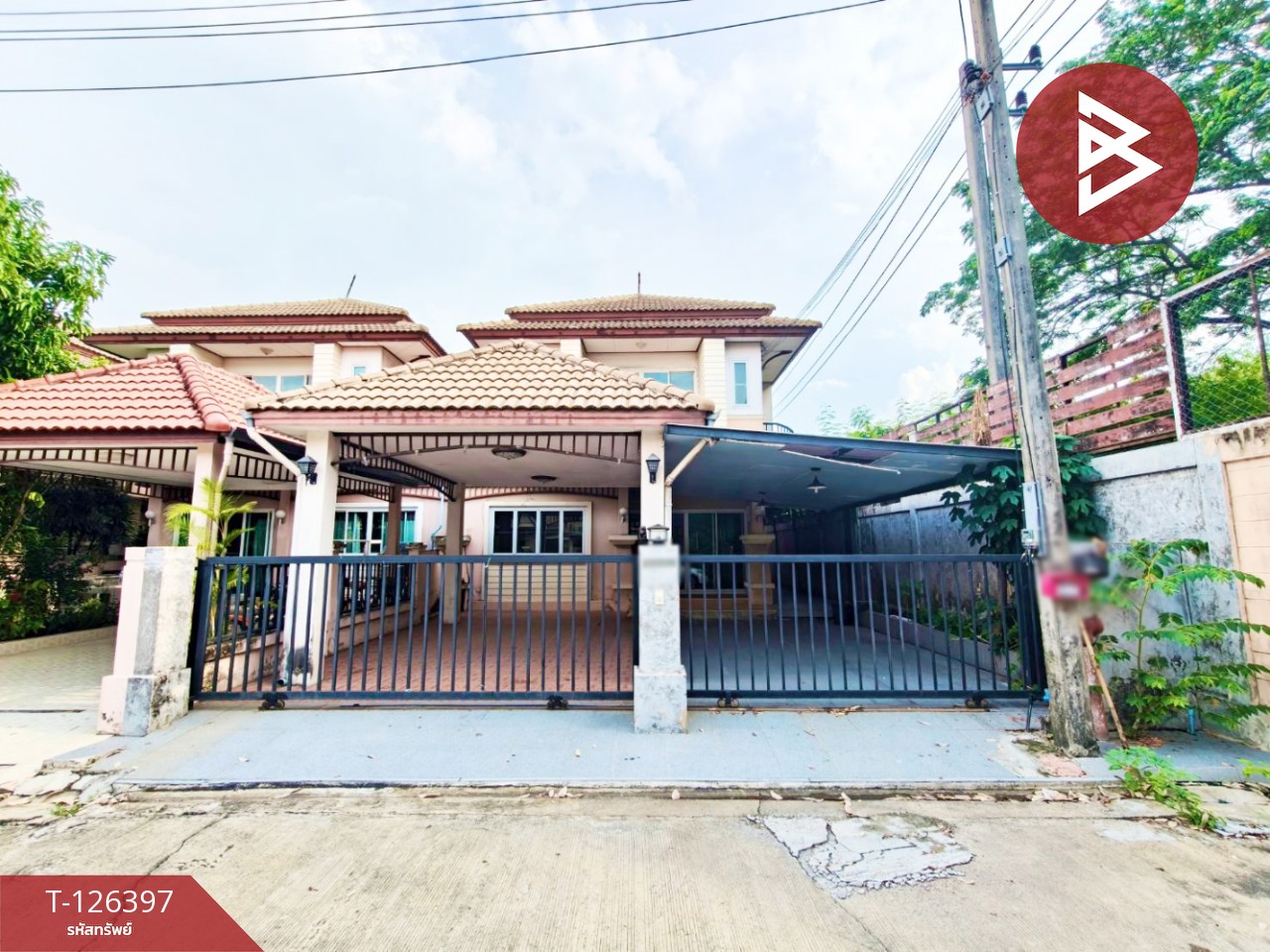 ขายบ้านแฝด หมู่บ้านภัทรทรัพย์ ลำลูกกา-คลอง 3 ปทุมธานี 1