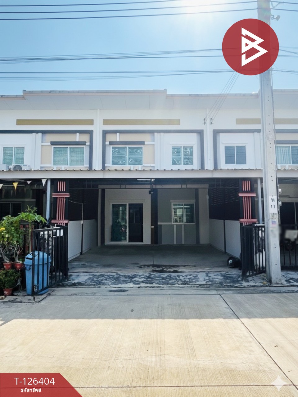 ขายทาวน์เฮ้าส์ หมู่บ้านลลิลทาวน์ ไลโอ บลิสซ์ เทพารักษ์-บางบ่อ (Lalin Town Lio Bliss Theparak-Bang Bor) สมุทรปราการ 1