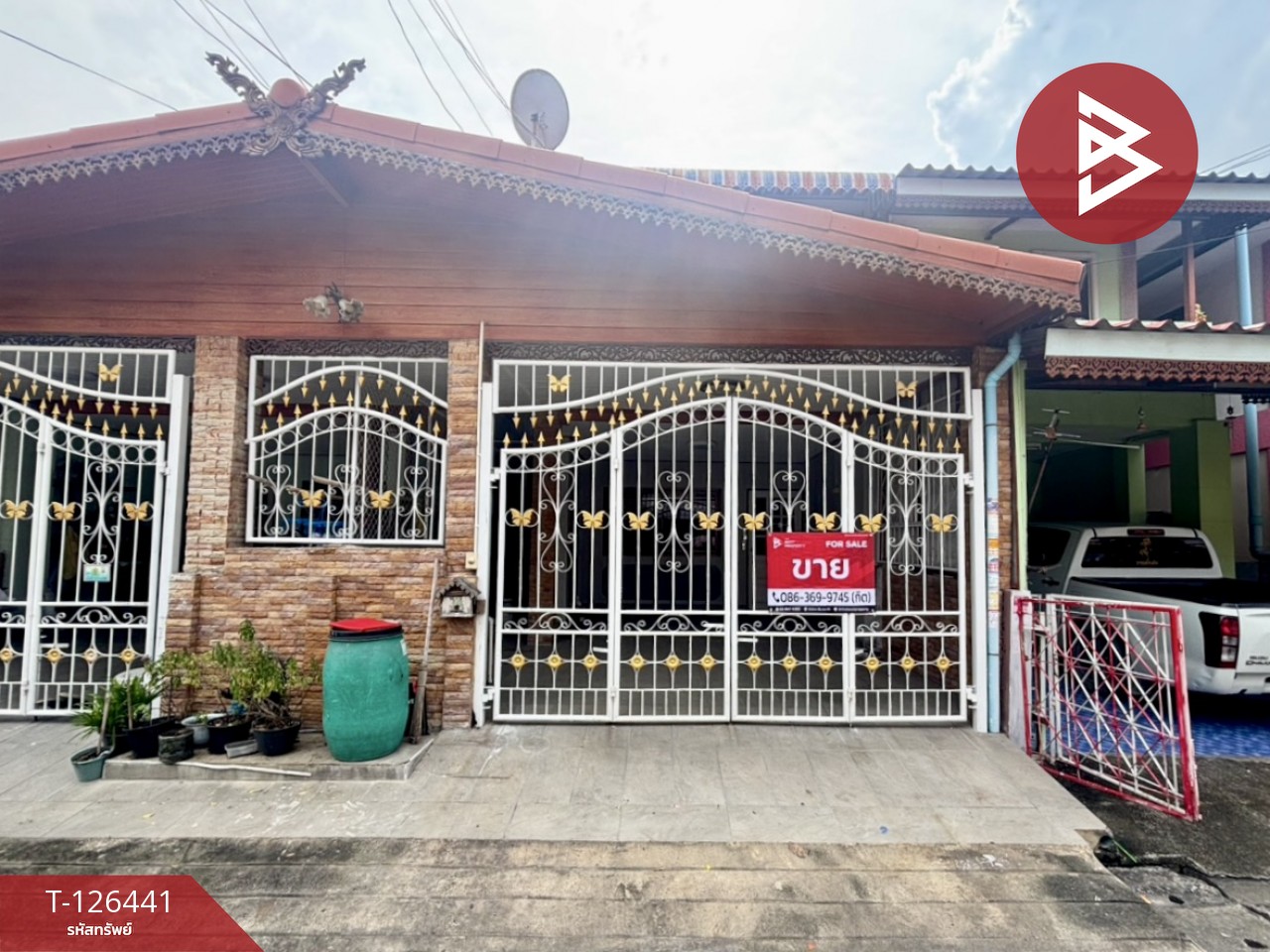 ขายทาวน์เฮ้าส์ หมู่บ้านพระปิ่น 8 แพรกษา สมุทรปราการ 1