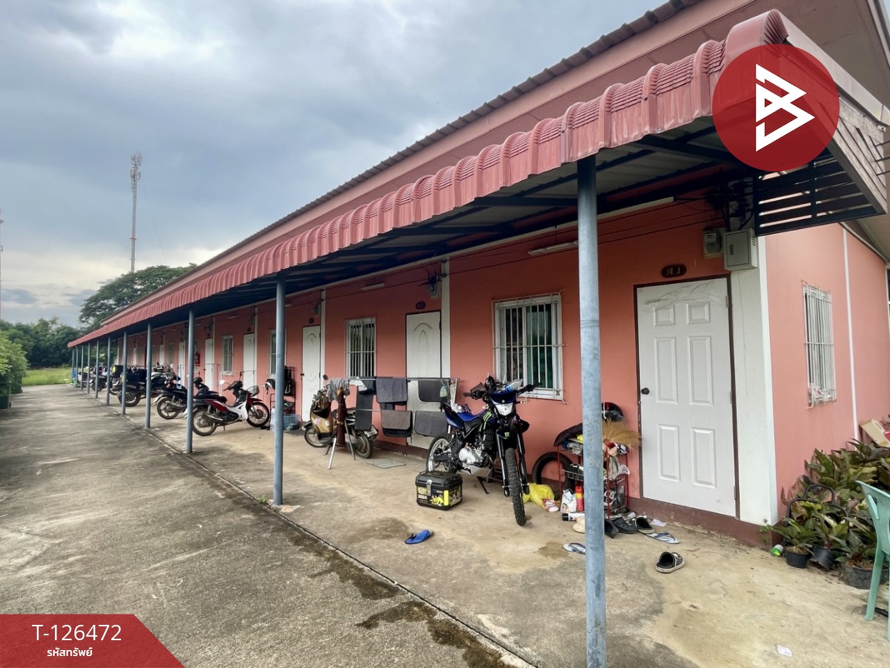 ขายหอพักชั้นเดียว เนื้อที่ 2 ไร่ 2 งาน 3 ตร.วา พิษณุโลก ทำเลดีติดมหาลัย 5