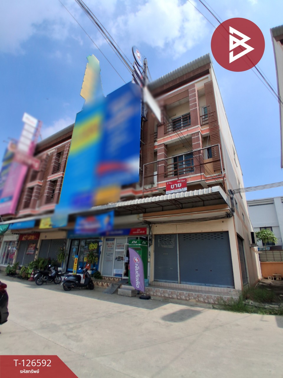 ขายอาคารพาณิชย์ อยู่หน้ามบ.นีโอวิลล์ ศรีวารี-สุวรรณภูมิ สมุทรปรการ ติดถนน ทำเลดี 2