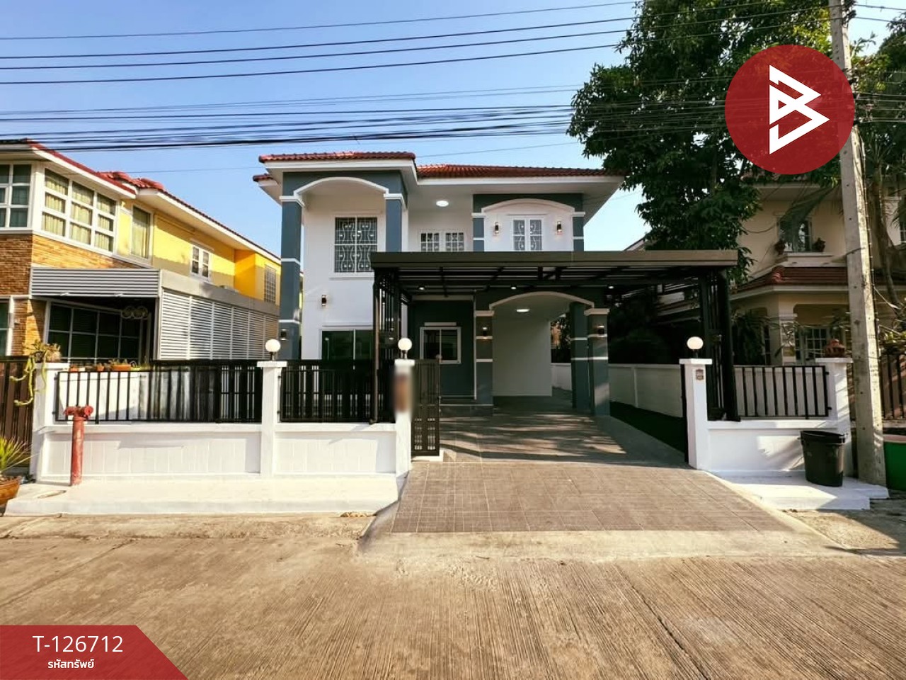 ขายบ้านเดี่ยว หมู่บ้านวิเศษสุขนคร เฟส1 โครงการ 19พันท้ายนรสิงห์ สมุทรสาคร 1