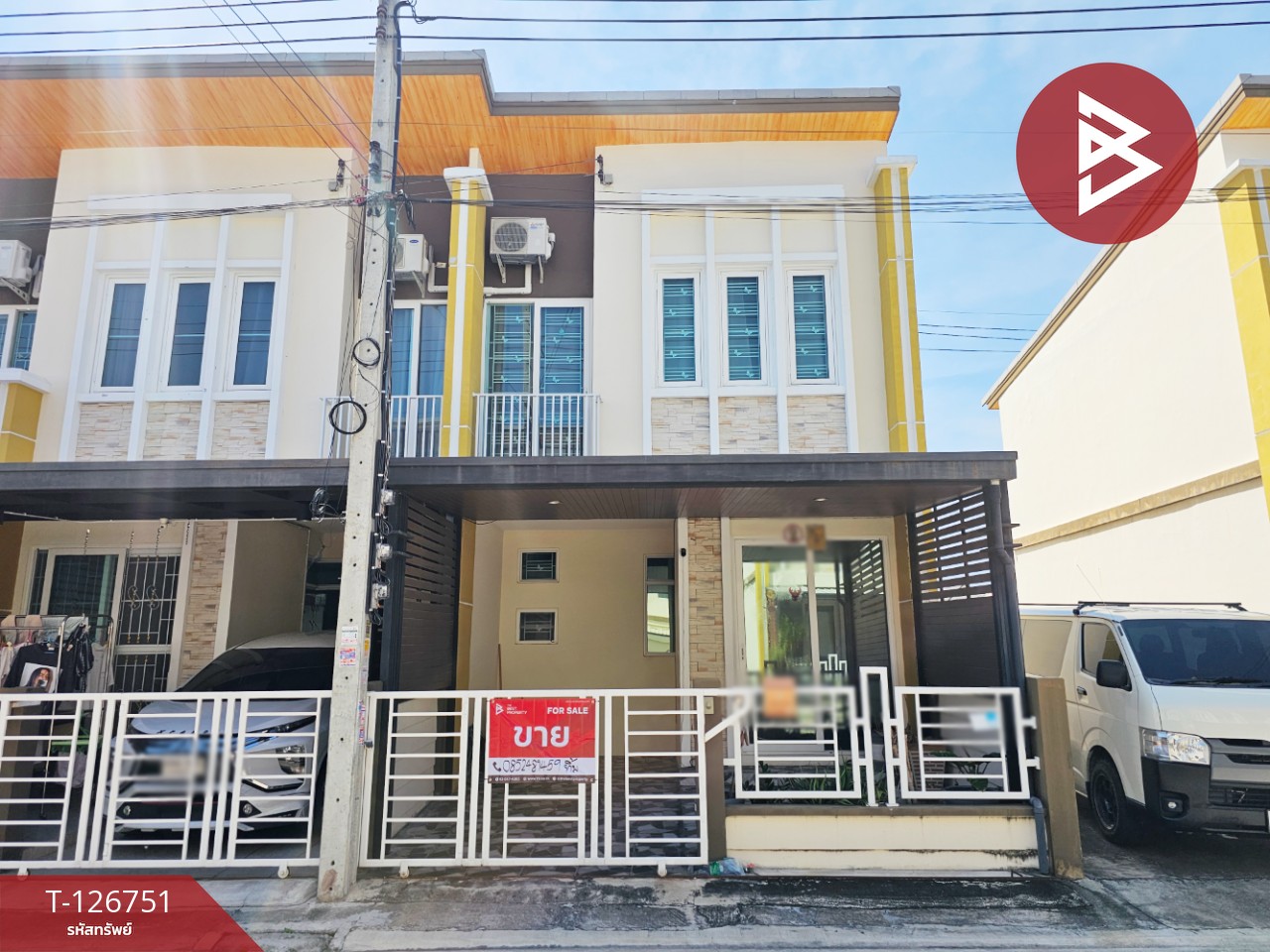 ขายทาวน์เฮ้าส์ หมู่บ้านโกลเด้นทาวน์ ศรีนครินทร์-สุขุมวิท (Golden Town Srinakarin-Sukhumvit) บางเมือง สมุทรปราการ 1