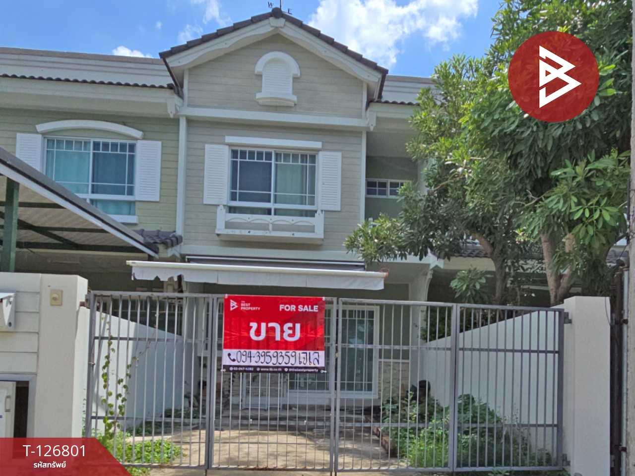 ขายทาวน์เฮ้าส์ หมู่บ้านอินดี้ บางนา กม.7 บางพลี สมุทรปราการ (Indy Bangna KM.7) 1