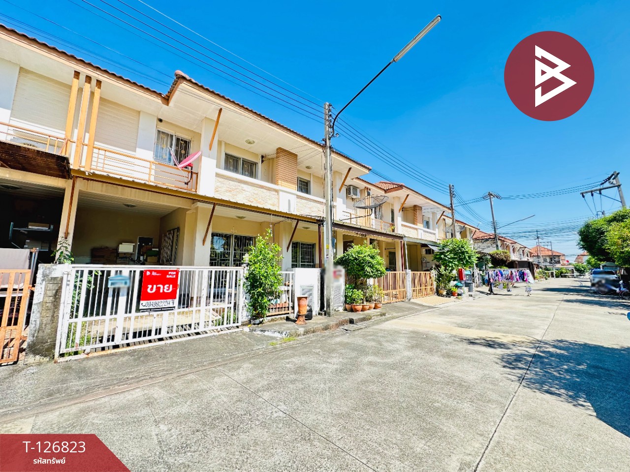 ขายทาวน์เฮ้าส์ หมู่บ้านกานดา บ้านริมคลอง 3 พันท้ายนรสิงห์ สมุทรสาคร 2