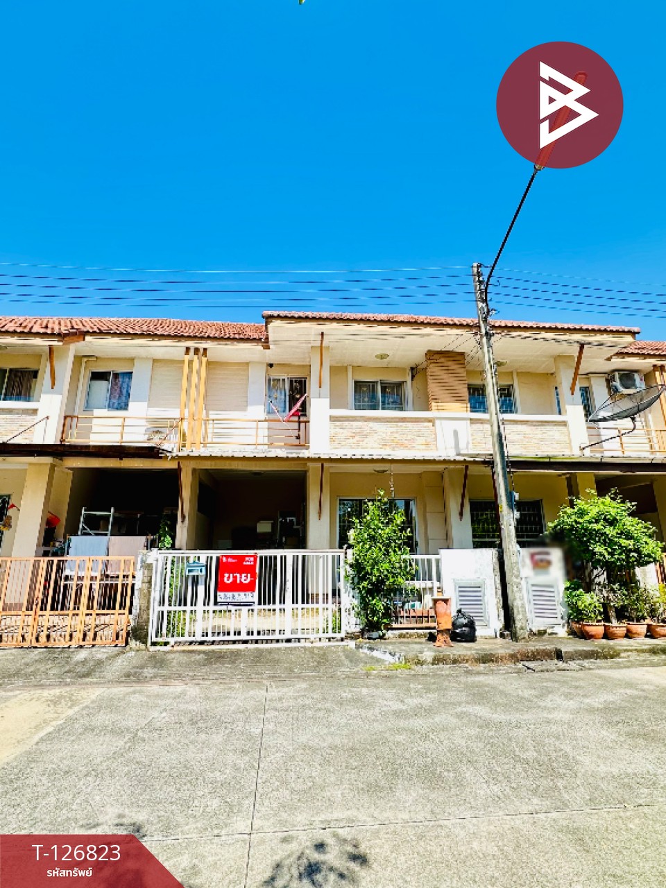 ขายทาวน์เฮ้าส์ หมู่บ้านกานดา บ้านริมคลอง 3 พันท้ายนรสิงห์ สมุทรสาคร 1