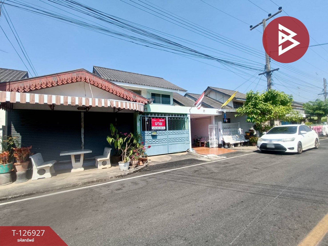 ขายบ้านแฝด หมู่บ้านการเคหะราชบุรี พร้อมเข้าอยู่ 3