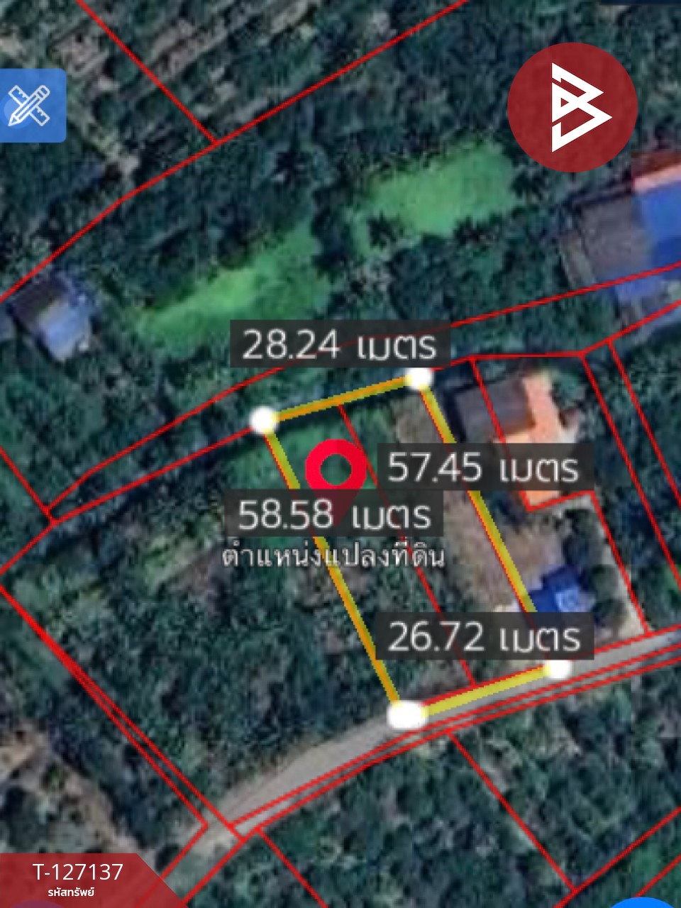 ขายที่ดิน เนื้อที่ 2 ไร่ 1 งาน 74.2 ตารางวา อ.อัมพวา สมุทรสงคราม 15