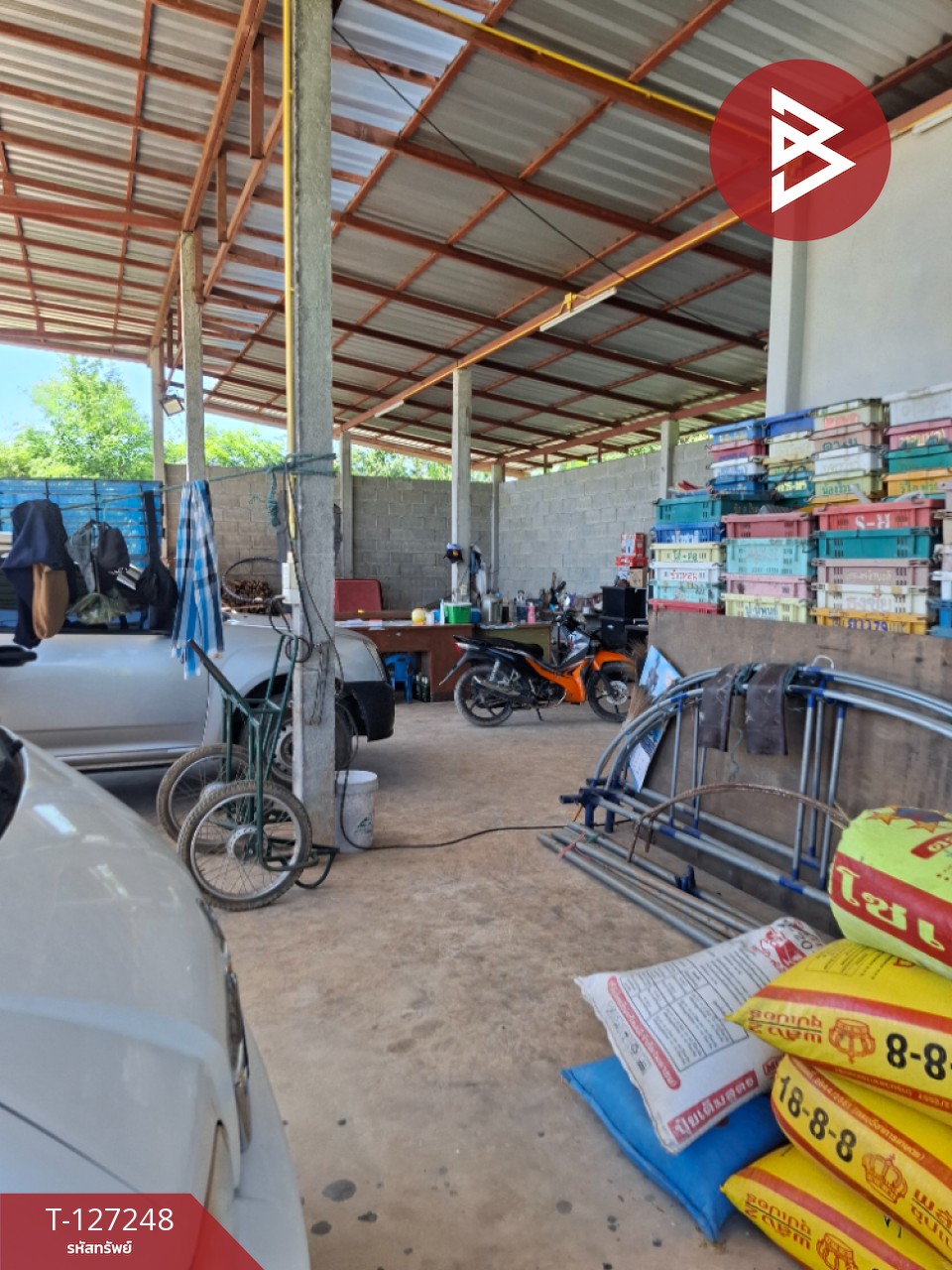 ขายโกดังพร้อมที่ดิน เนื้อที่ 3 งาน 58 ตร.วา เทิง เชียงราย 2