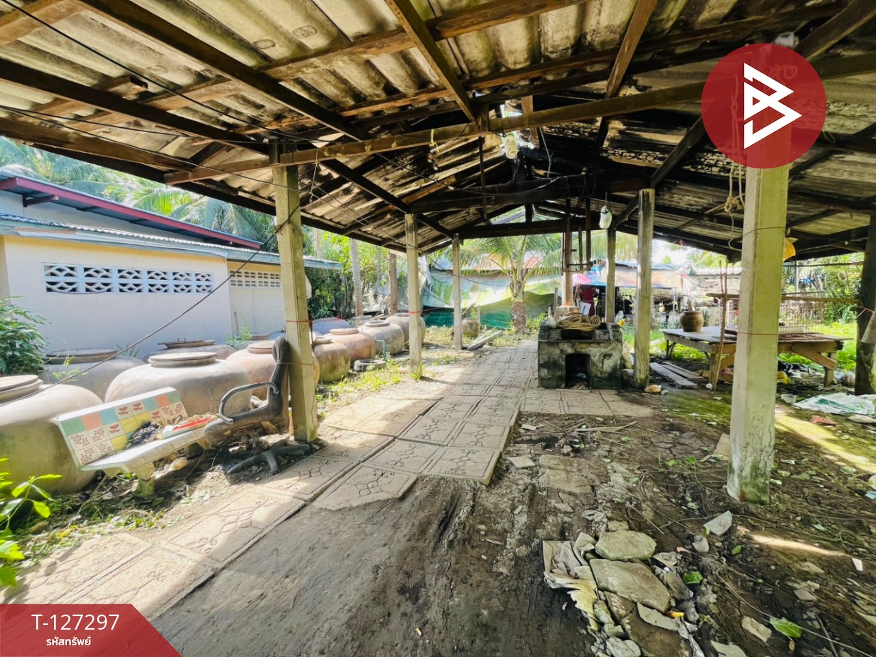 ขายบ้านเดี่ยวพร้อมที่ดิน เนื้อที่ 1 ไร่ 1 งาน 12 ตร.วา ลาดใหญ่ สมุทรสงคราม 13