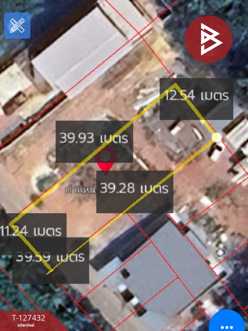 ขายที่ดิน เนื้อที่ 1 งาน 25.6 ตร.วา ลาดใหญ่ สมุทรสงคราม 6