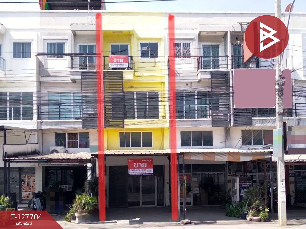 ขายอาคารพาณิชย์ หมู่บ้านวิเศษสุขนคร ประชาอุทิศ 90 สมุทรปราการ ทำเลดี 1