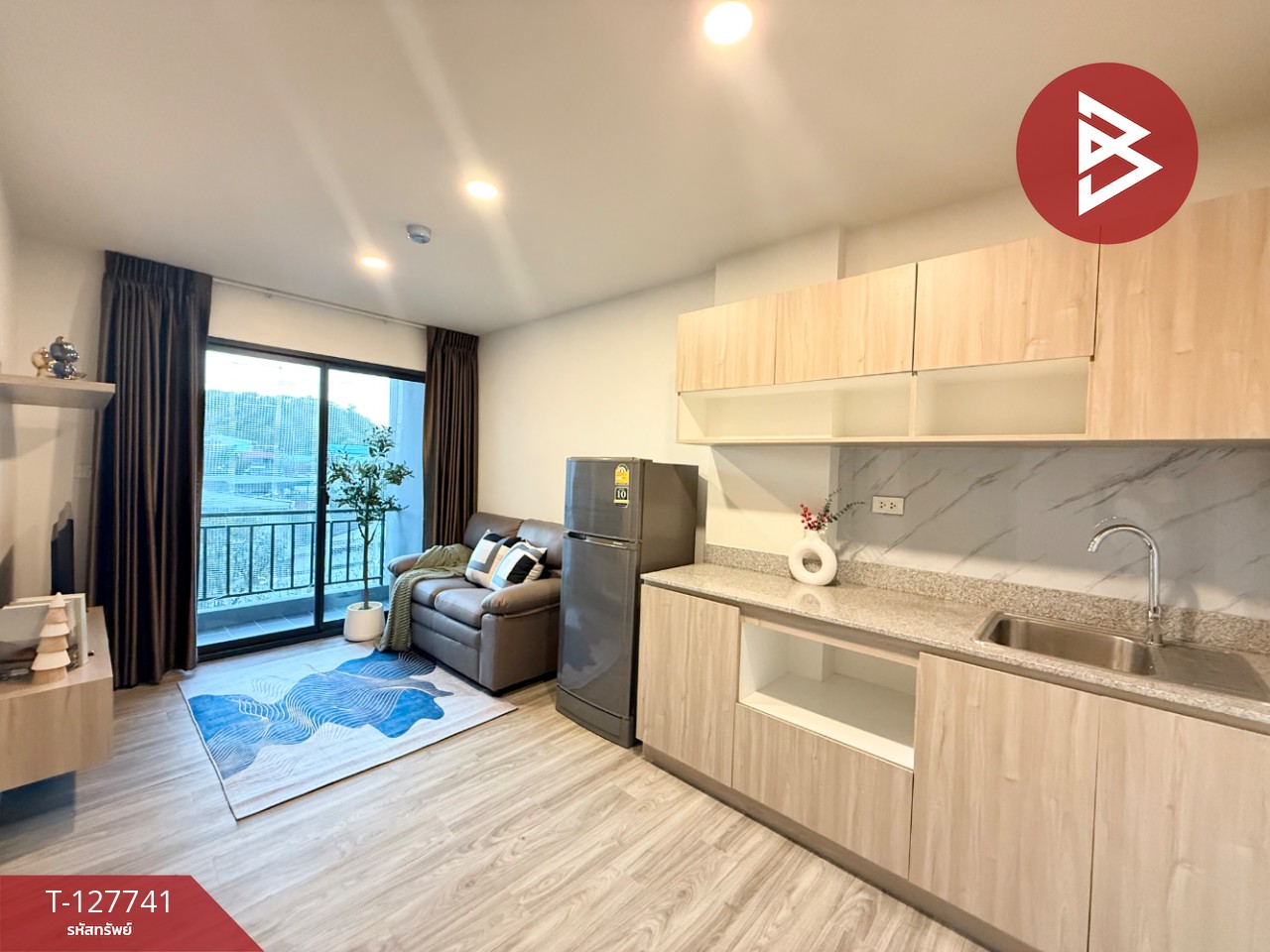 ขายคอนโด ซัน ศรีราชา (Sun Condo Sriracha) ชลบุรี รีโนเวทใหม่ พร้อมเฟอร์นิเจอร์ 2