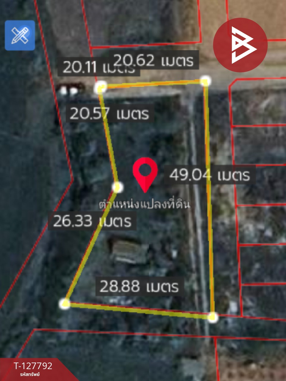ขายที่ดิน เนื้อที่ 2 งาน 84.1 ตร.วา สันทราย เชียงราย 15