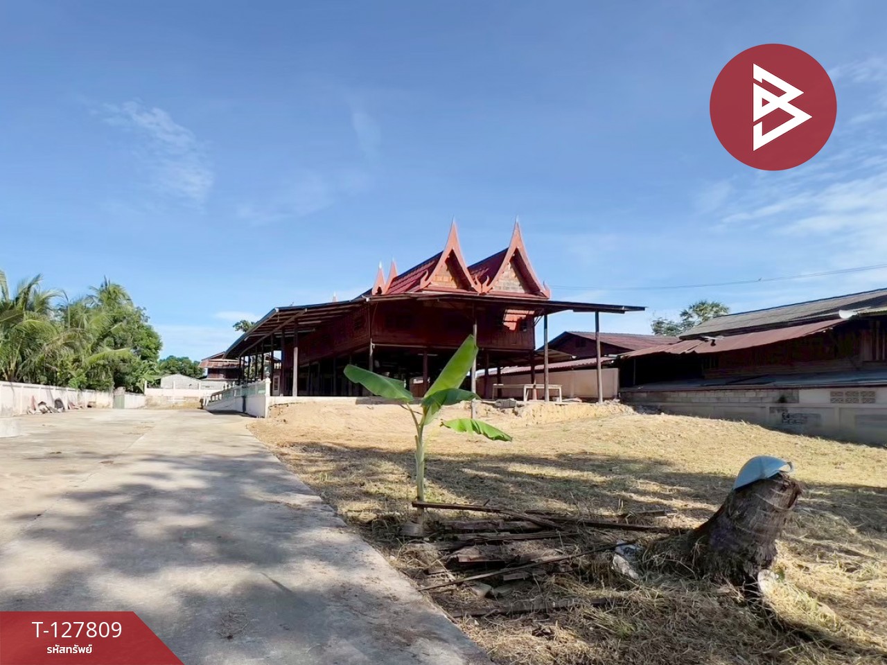 ขายบ้านเดี่ยวพร้อมที่ดิน เนื้อที่ 1 ไร่ 1 งาน บ้านลาด เพชรบุรี 1