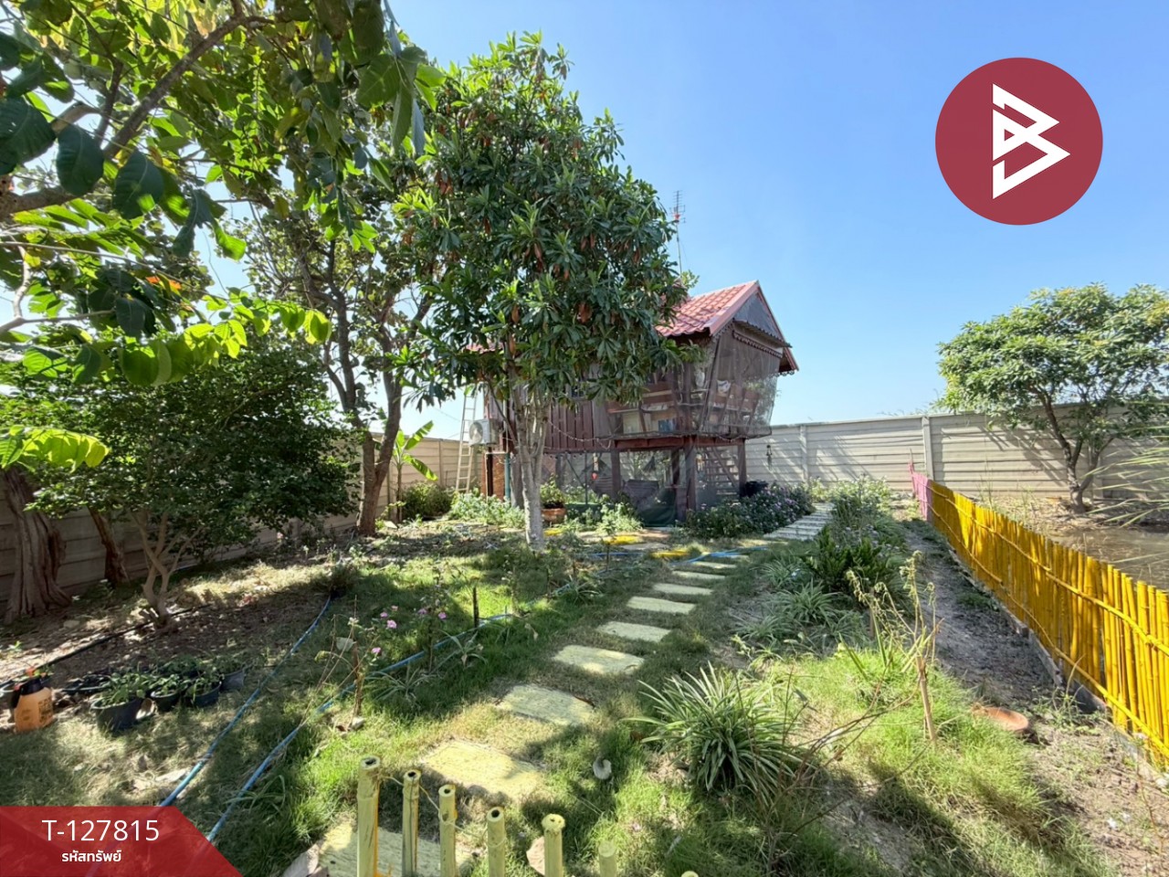 ขายหรือเช่าบ้านเดี่ยวพร้อมที่ดิน เนื้อที่ 4 ไร่ บางเลน นครปฐม 9